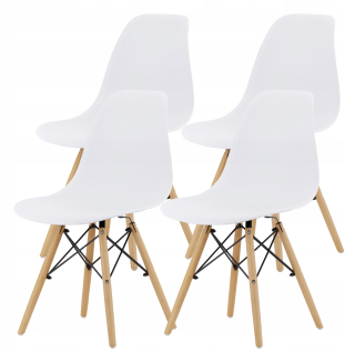 Kuchynská, jedálenská stolička - 4x DSW predseda kancelárie moderný salón