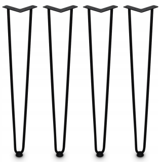Nábytkové nožičky - 4x noha pre stolový nábytok nohy nohy H71cm