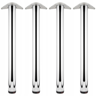 Nábytkové nožičky - 4x noha nábytku na stole horný stôl H-710 mm fi60