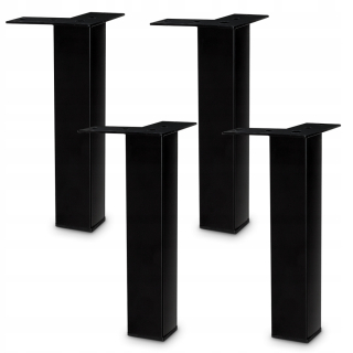 Nábytkové nožičky - 4 x noha na tabuľku H71cm Chrome Constive 15%