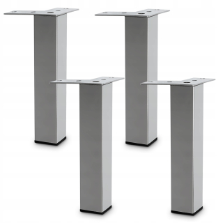 Nábytkové nožičky - 4x nábytok nôh pre nábytok pre nábytok Chrome H20cm