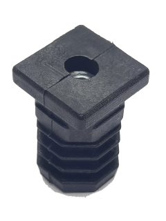 Nábytkové nožičky - 50 ks vložte zástrčku so závitom profilu M8 20x20