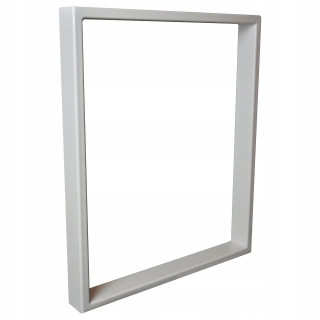 Nábytkové nožičky - 50x60 Profil 6x2 lavica stolovej nohy biela doska