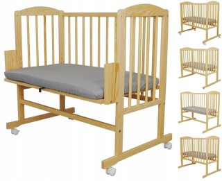 Kolíska pre deti - Matrac 60x130 latex kokosu hypoalergénny 15 cm