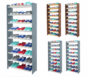 Botník do predsiene - 9-A Half Sumpe Rack pre topánky RBS / Szer. 65 cm / šedá-B topánky