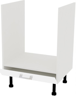 Kuchynská skrinka - Aksel Basic White Gloss B_S60 PIEK SBINET pod peklom
