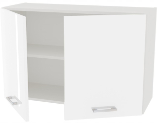 Kuchynská skrinka - Aksel Basic White Gloss B_W90H54_2F zavesenie