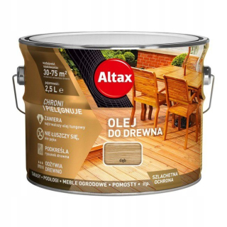Altax Drevový olej 2,5 l dub