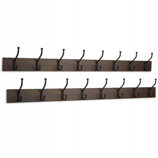 Vešiak do predsiene - Amazon Basics Wooden Clother Hangers 2 ks