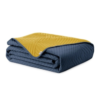 Prikrývka, prehozy na posteľ - Amelia Home Navy Beds 200x220