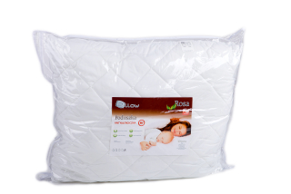 Vankúš na spanie - Anti -allergický vankúš Rosa 70x80 Schválenie 70 Poľsko