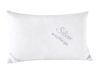 Obliečka na vankúš - Anti -allergické vankúšové skrine 50x70 J Striebro