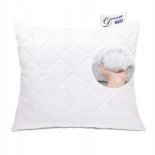 Vankúš na spanie - Anti -allergický vankúš 40x40 prešívaný, hrad