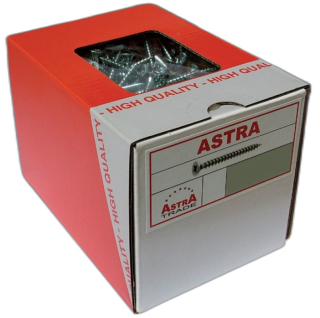 Skrutka konfirmát - Astra Drevená skrutka 4x30 Galvanizovaná 1 000 ks PZ2