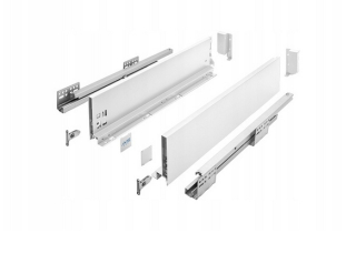 Kuchynské zasuvky - Axis Pro Push na otvorené médium GTV H116 L400 biela