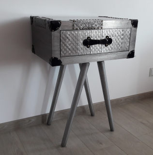 Nočný stolík - Vreckové pramene pre matrac 186x78x12 cm