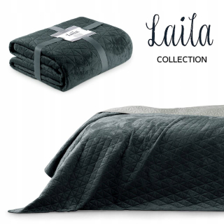 Prikrývka, prehozy na posteľ - Ameliiahome Lail Silver Laila 200x220