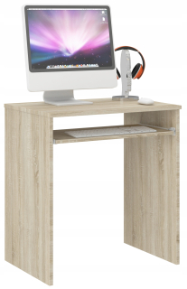 Kancelársky stôl - Počítačový stôl 70 cm stolný stôl prenosný počítač Sonoma