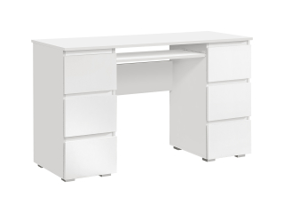 Písací stôl pre mládež - Kuba Biały Mat Desk, Sarameble Click