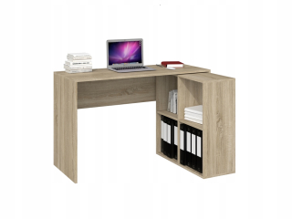 Kancelársky stôl - Počítačový rohový stôl Veľký Sonoma Dresser 120