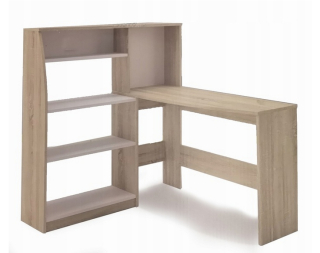 Kancelársky stôl - Meblomaster Corner Desk 120x120x122 Sonoma Oak