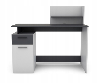Písací stôl pre mládež - Luca Biały/Grafit Filipek Office Desk