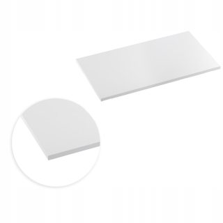 Stôl do obývačky - Polička mdf Stilista 50 x 23,5 cm biela