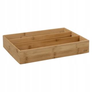 Podložka, organizér do zásuvky - Organizátor bambusu pre zásuvku 38x28cm