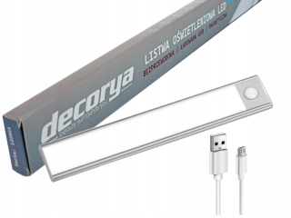 Osvetlenie nábytku - Kuchynská lampa s bezdrôtovým pásom +senzor