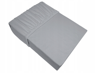 Plachta na posteľ - Bielbaw Jersey 160x200 Popiel List