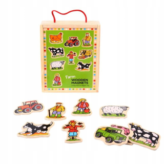 Bigjigs Dekoratívne magnety pre 20El detskú izbu