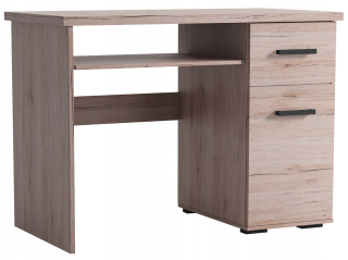 Písací stôl pre mládež - STARK 105 s zásuvkou skrinky Klio 7 Sonoma Colors