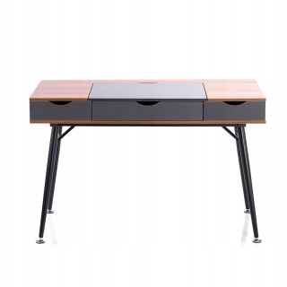 Kancelársky stôl - Faryn Desk Color Nutde - Desk/Hom/Faryn/