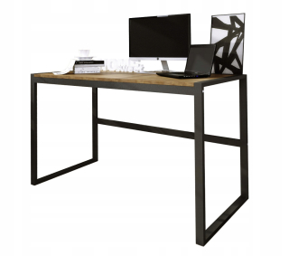 Písací stôl pre mládež - Loft Desk, veľký moderný, večný dub !!!