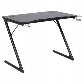 Kancelársky stôl - Micau Desk Black Actona - Desk/Gaming/