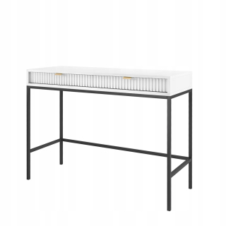 Kancelársky stôl - Modern Desk Nova Białe 104x78x50 Homla