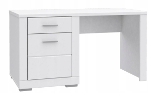 Písací stôl pre mládež - Sneh SNWB21 Desk, White Mat, Forte, Freebies, 24h