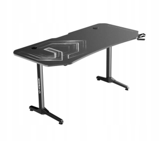 Herný stôl - Ultradesk Frag XXL Black Gaming Desk pre hráčový stôl