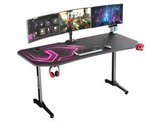 Herný stôl - Ultradesk XXL Pink Gaming Desk
