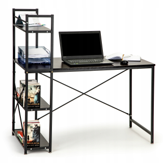 Kancelársky stôl - Počítačový stôl podkrovie Office Table + Police políc