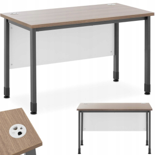 Kancelársky stôl - Panna Desk, biely minimalistický štýl