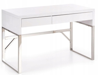 Kancelársky stôl - Maľovaný stôl B32 Halmar Chrome Steel
