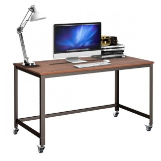Kancelársky stôl - Desk na kolieskach pre štúdio a kancelária 120x60x75 cm