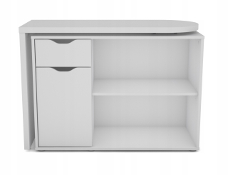 Písací stôl pre mládež - Filipek School / Office Desk 2 White