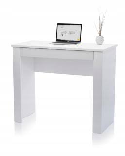 Písací stôl pre mládež - Nábytok počítačového stola laptop A-11 135 cm biely