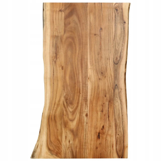 Kuchynská doska - Doska, tuhé agátové drevo, 100x (50-60) x2,5 cm