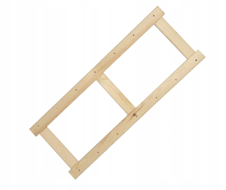 Regál policový - Strana k drevenej polici LSR, rámec 85,8 cm n