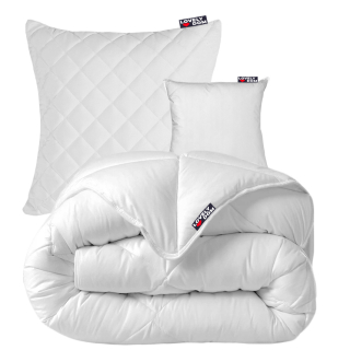 Prikrývka na spanie - Rok -round prikrývka 140x200 Jasiek vankúš