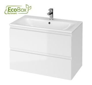 Skrinka do kúpeľne - Cersanit Moduo 80 Biela DSM sada B277 S801-316-DSM