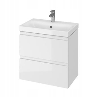 Skrinka do kúpeľne - Cersanit Moduo Slim 60 White Set S801-227-DSM